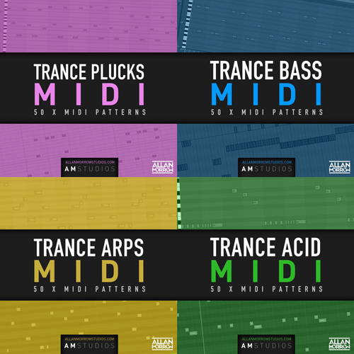 Trance MIDI pack