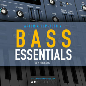 Arturia JUP-8000 V - Bass Essentials Soundbank [30 x Presets]