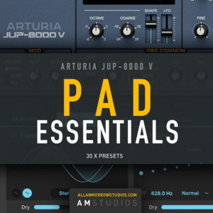 Arturia JUP-8000 V - Pad Essentials Soundbank/Presets