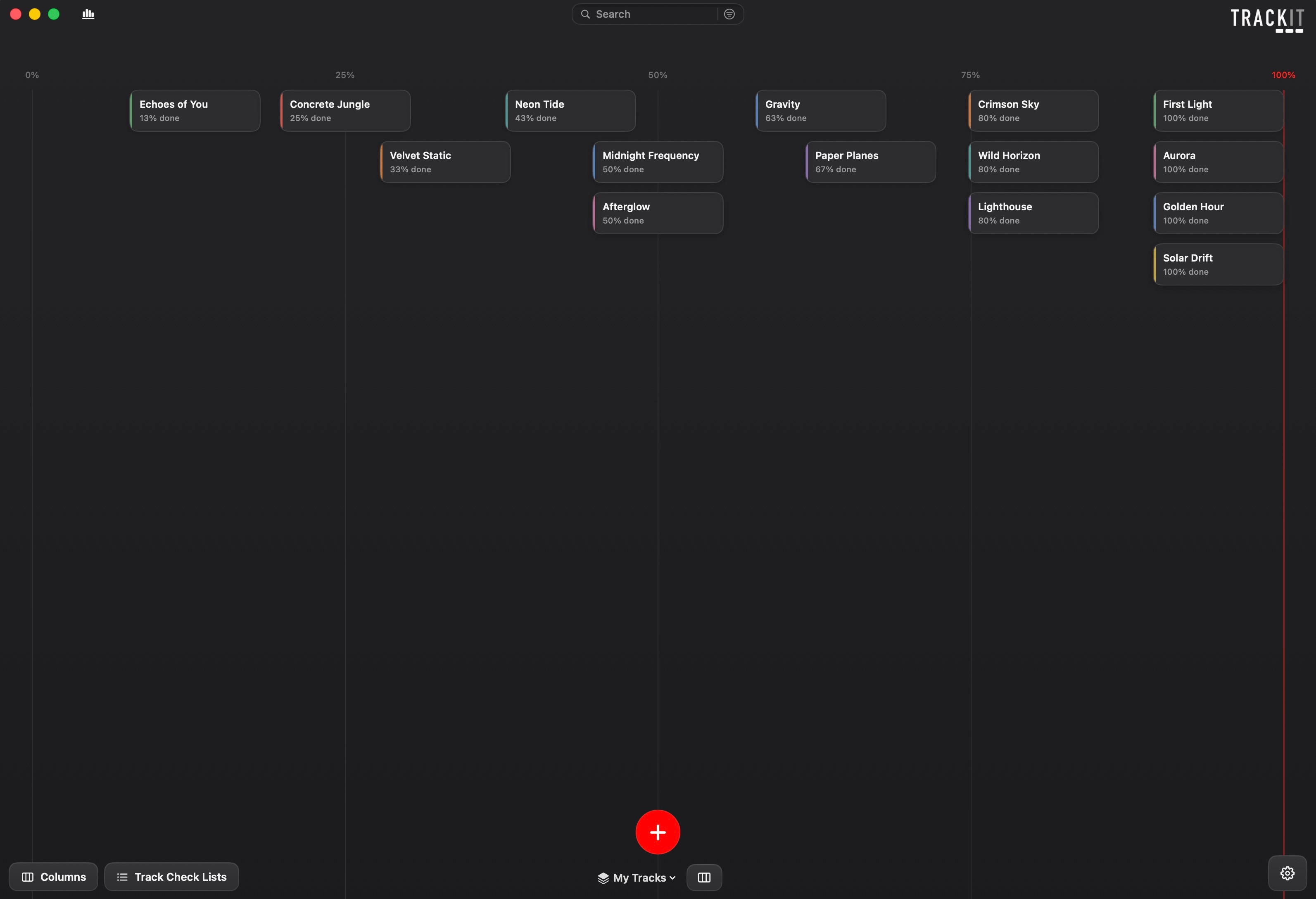 Track It progress board